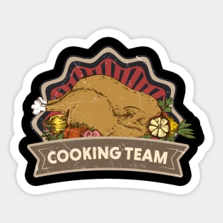 thanksgiving cooking time Sticker